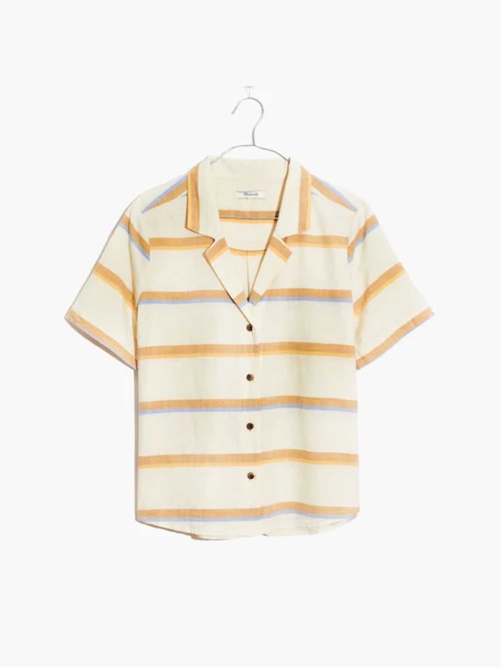 Madewell Camp Shirt in Stripe